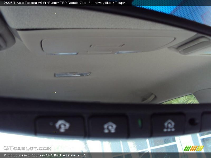 Speedway Blue / Taupe 2006 Toyota Tacoma V6 PreRunner TRD Double Cab