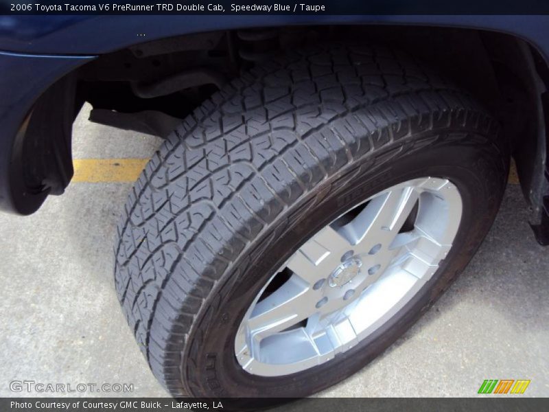 Speedway Blue / Taupe 2006 Toyota Tacoma V6 PreRunner TRD Double Cab