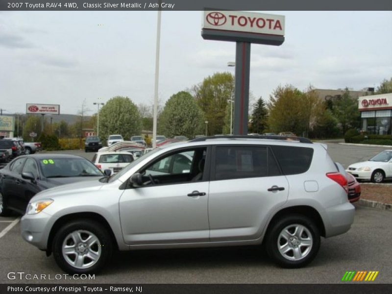 Classic Silver Metallic / Ash Gray 2007 Toyota RAV4 4WD