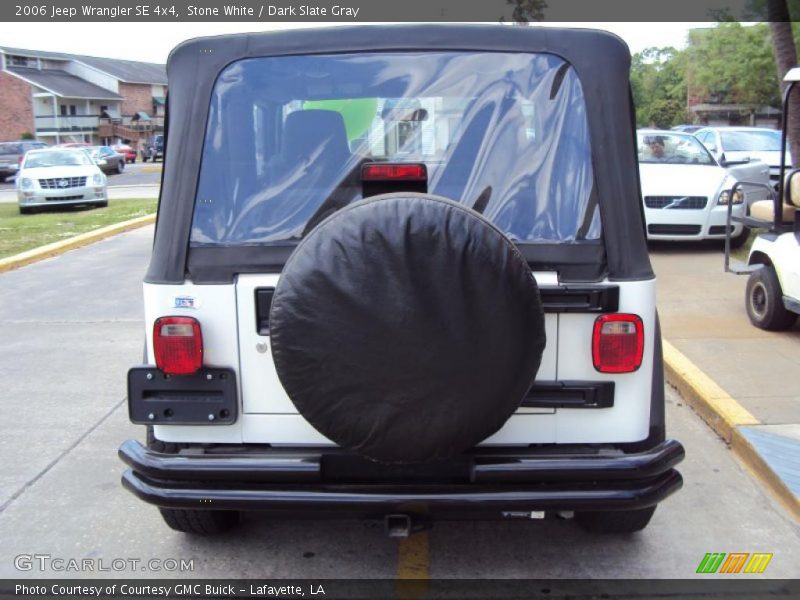 Stone White / Dark Slate Gray 2006 Jeep Wrangler SE 4x4