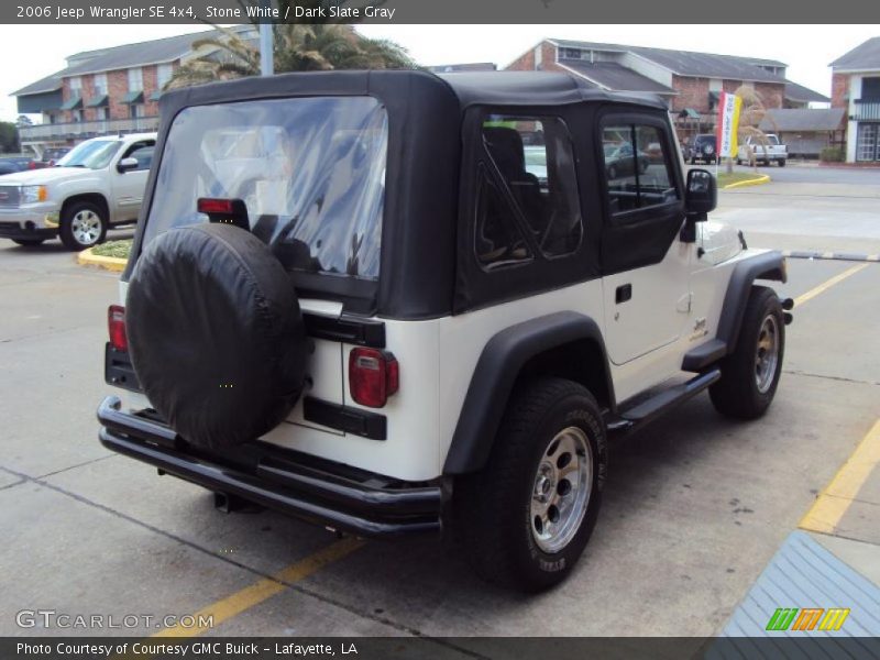 Stone White / Dark Slate Gray 2006 Jeep Wrangler SE 4x4