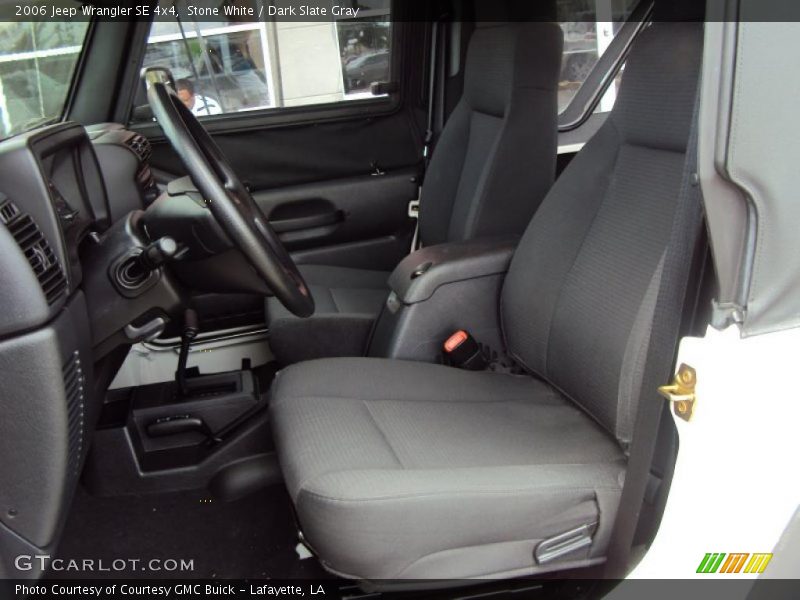 Stone White / Dark Slate Gray 2006 Jeep Wrangler SE 4x4