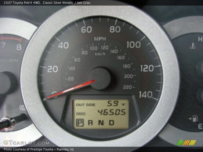 Classic Silver Metallic / Ash Gray 2007 Toyota RAV4 4WD