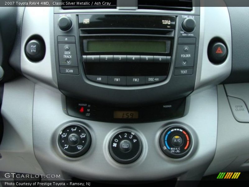 Classic Silver Metallic / Ash Gray 2007 Toyota RAV4 4WD