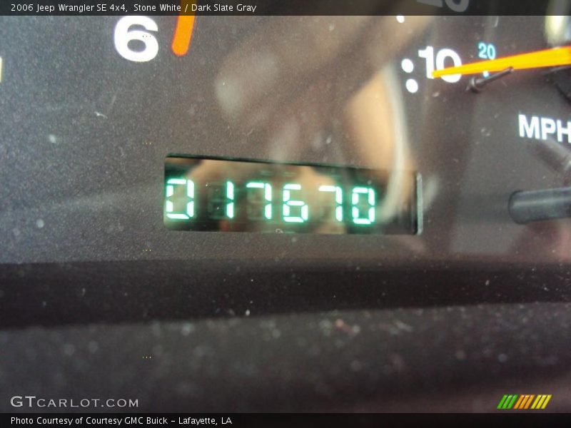 Stone White / Dark Slate Gray 2006 Jeep Wrangler SE 4x4