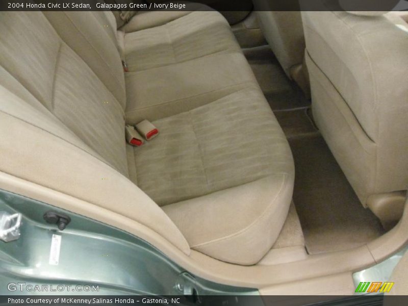 Galapagos Green / Ivory Beige 2004 Honda Civic LX Sedan