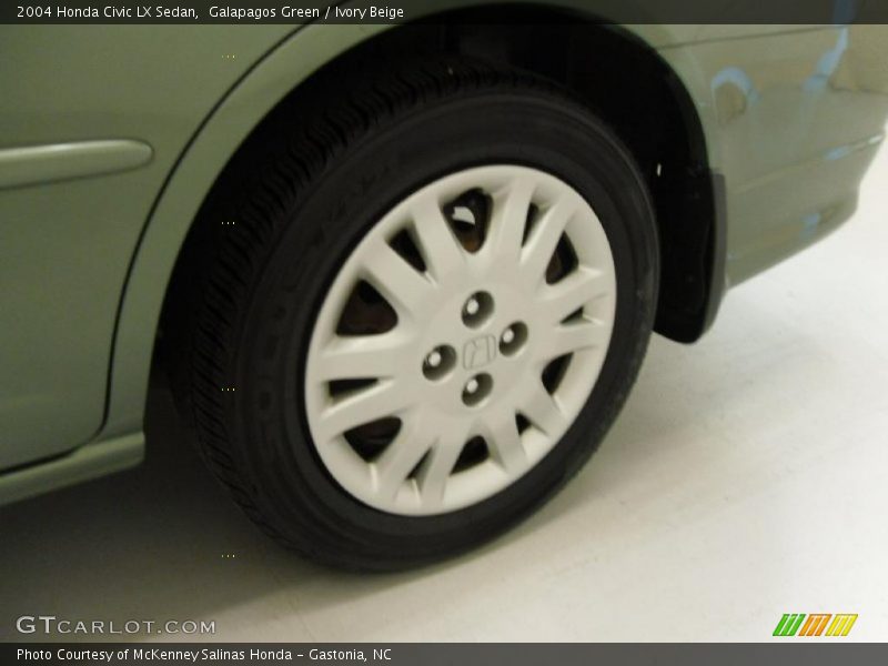 Galapagos Green / Ivory Beige 2004 Honda Civic LX Sedan