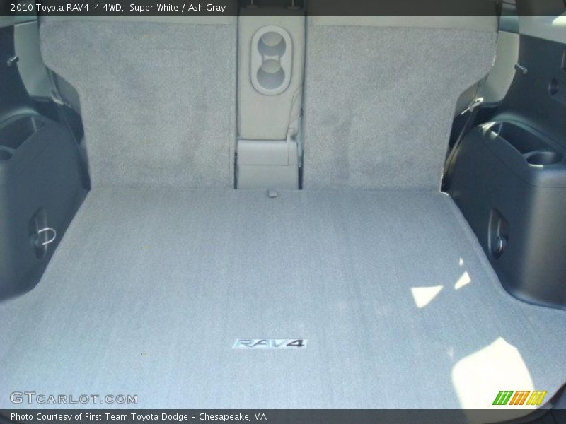 Super White / Ash Gray 2010 Toyota RAV4 I4 4WD