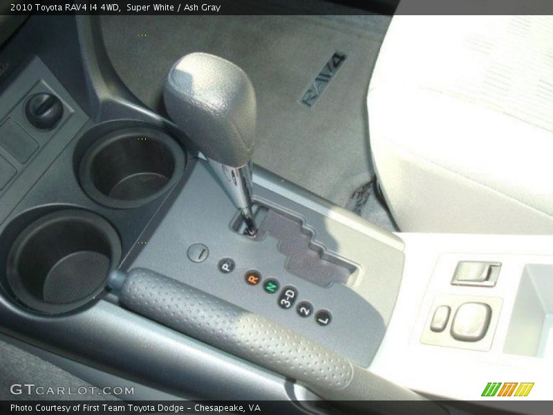 Super White / Ash Gray 2010 Toyota RAV4 I4 4WD