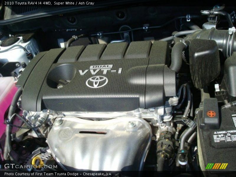 Super White / Ash Gray 2010 Toyota RAV4 I4 4WD