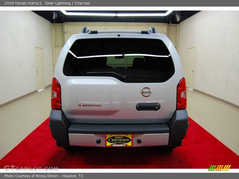 Silver Lightning / Charcoal 2009 Nissan Xterra S