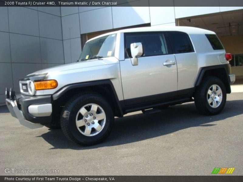Titanium Metallic / Dark Charcoal 2008 Toyota FJ Cruiser 4WD