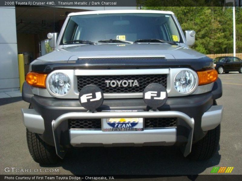 Titanium Metallic / Dark Charcoal 2008 Toyota FJ Cruiser 4WD
