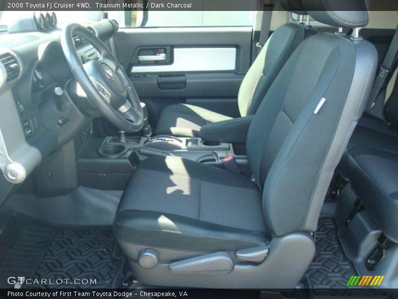 Titanium Metallic / Dark Charcoal 2008 Toyota FJ Cruiser 4WD