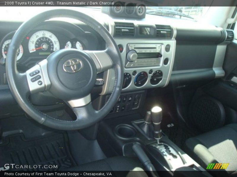 Titanium Metallic / Dark Charcoal 2008 Toyota FJ Cruiser 4WD