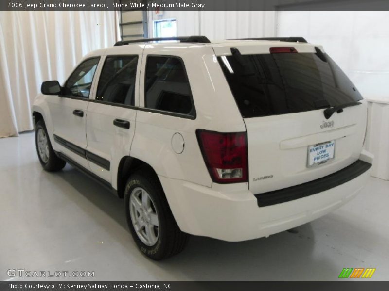 Stone White / Medium Slate Gray 2006 Jeep Grand Cherokee Laredo