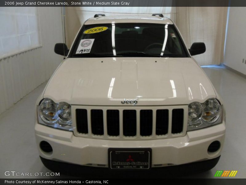 Stone White / Medium Slate Gray 2006 Jeep Grand Cherokee Laredo