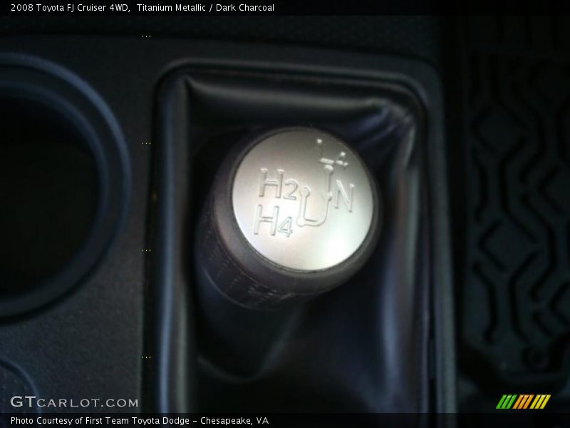 Titanium Metallic / Dark Charcoal 2008 Toyota FJ Cruiser 4WD