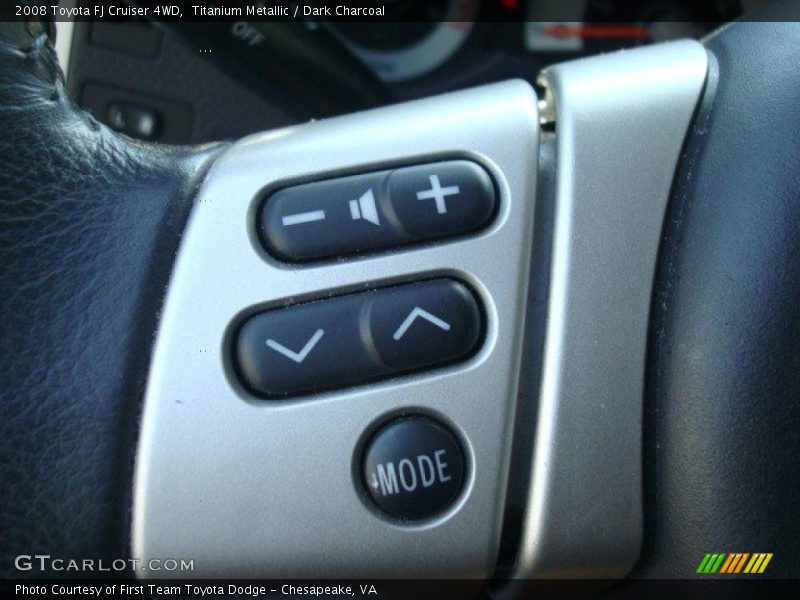 Titanium Metallic / Dark Charcoal 2008 Toyota FJ Cruiser 4WD