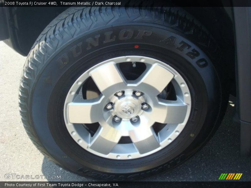 Titanium Metallic / Dark Charcoal 2008 Toyota FJ Cruiser 4WD