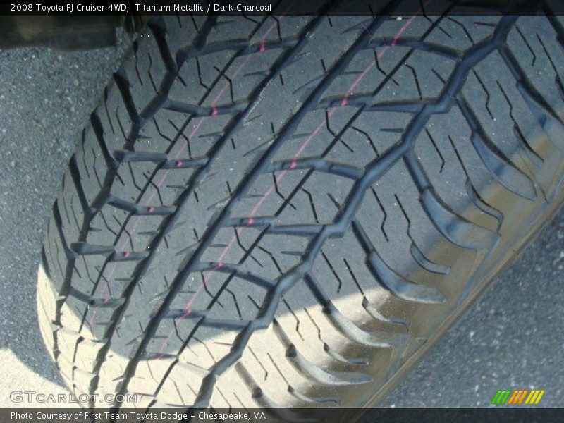Titanium Metallic / Dark Charcoal 2008 Toyota FJ Cruiser 4WD