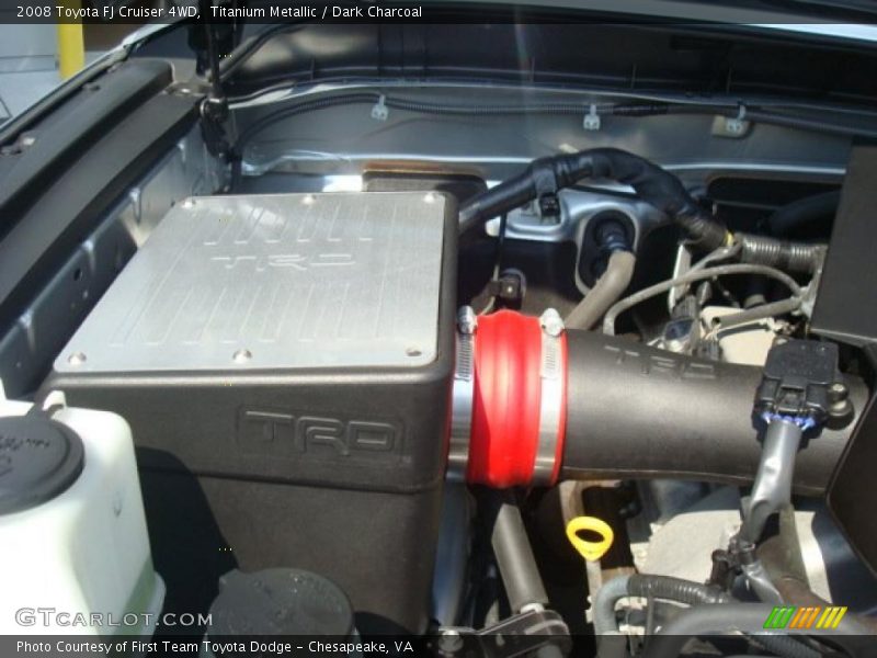 Titanium Metallic / Dark Charcoal 2008 Toyota FJ Cruiser 4WD