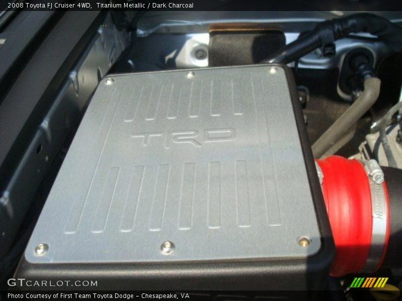 Titanium Metallic / Dark Charcoal 2008 Toyota FJ Cruiser 4WD