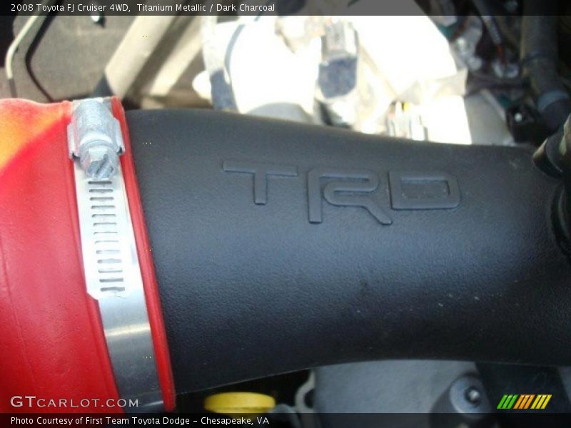 Titanium Metallic / Dark Charcoal 2008 Toyota FJ Cruiser 4WD