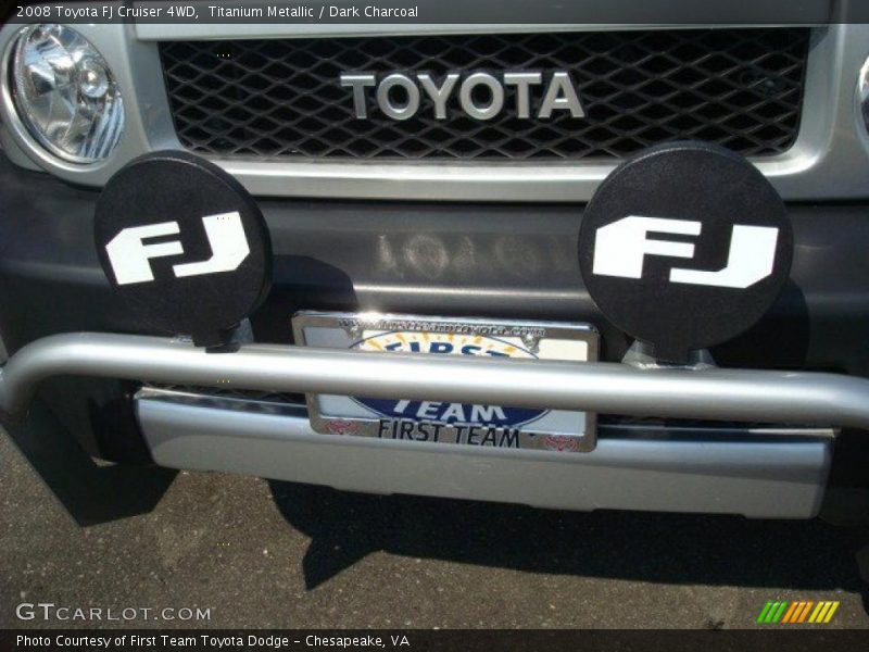 Titanium Metallic / Dark Charcoal 2008 Toyota FJ Cruiser 4WD