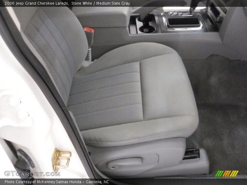 Stone White / Medium Slate Gray 2006 Jeep Grand Cherokee Laredo
