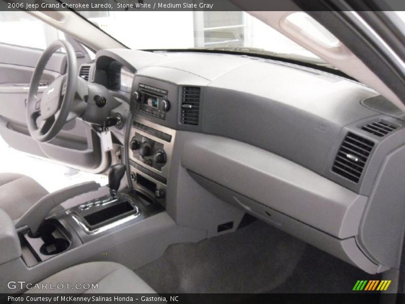 Stone White / Medium Slate Gray 2006 Jeep Grand Cherokee Laredo