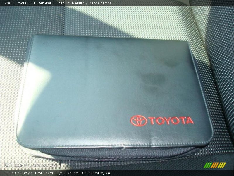 Titanium Metallic / Dark Charcoal 2008 Toyota FJ Cruiser 4WD