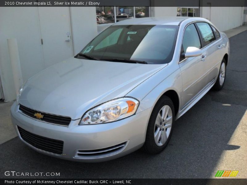 Silver Ice Metallic / Ebony 2010 Chevrolet Impala LS