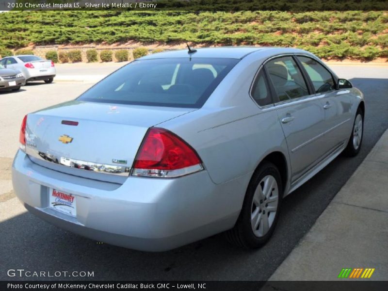 Silver Ice Metallic / Ebony 2010 Chevrolet Impala LS