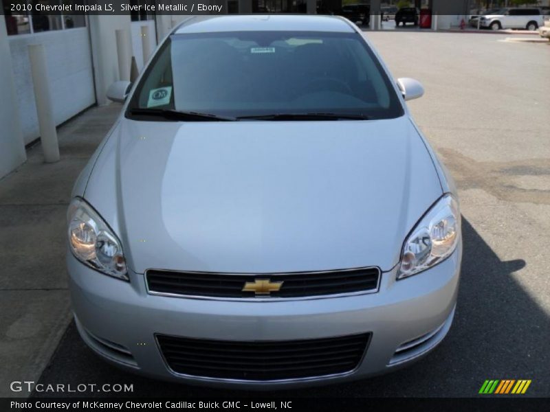 Silver Ice Metallic / Ebony 2010 Chevrolet Impala LS