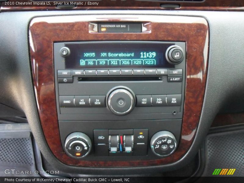 Silver Ice Metallic / Ebony 2010 Chevrolet Impala LS