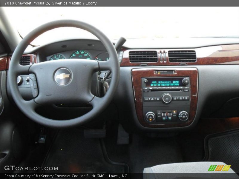Silver Ice Metallic / Ebony 2010 Chevrolet Impala LS