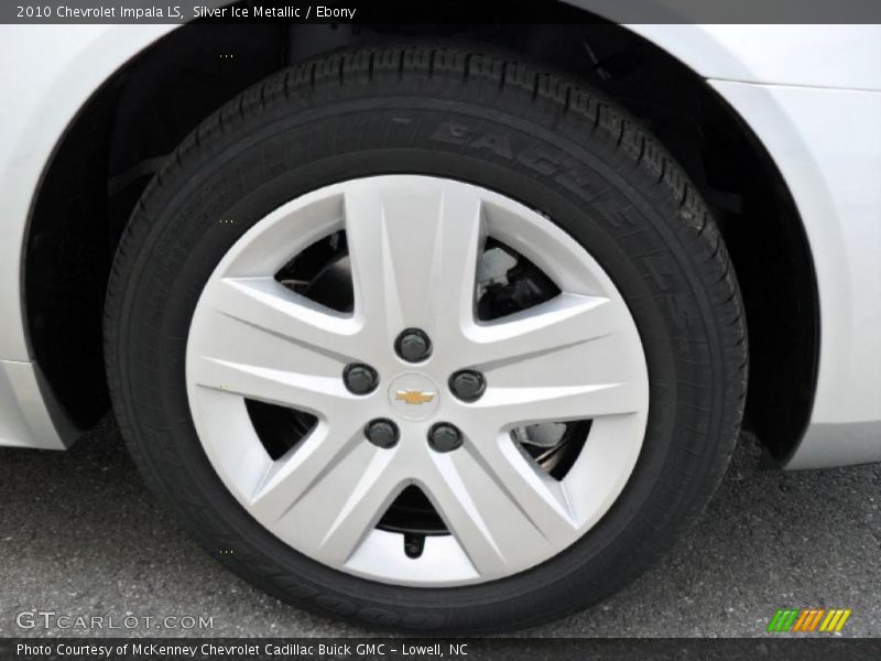 Silver Ice Metallic / Ebony 2010 Chevrolet Impala LS