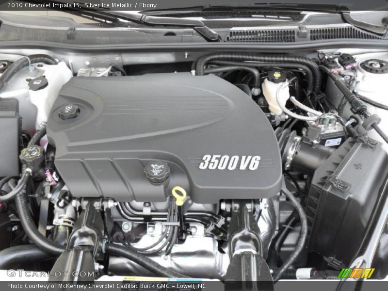 Silver Ice Metallic / Ebony 2010 Chevrolet Impala LS