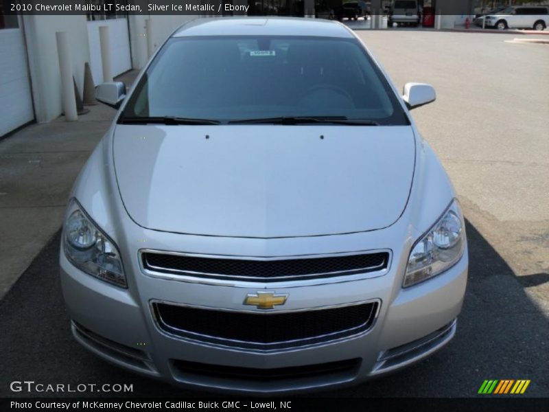 Silver Ice Metallic / Ebony 2010 Chevrolet Malibu LT Sedan