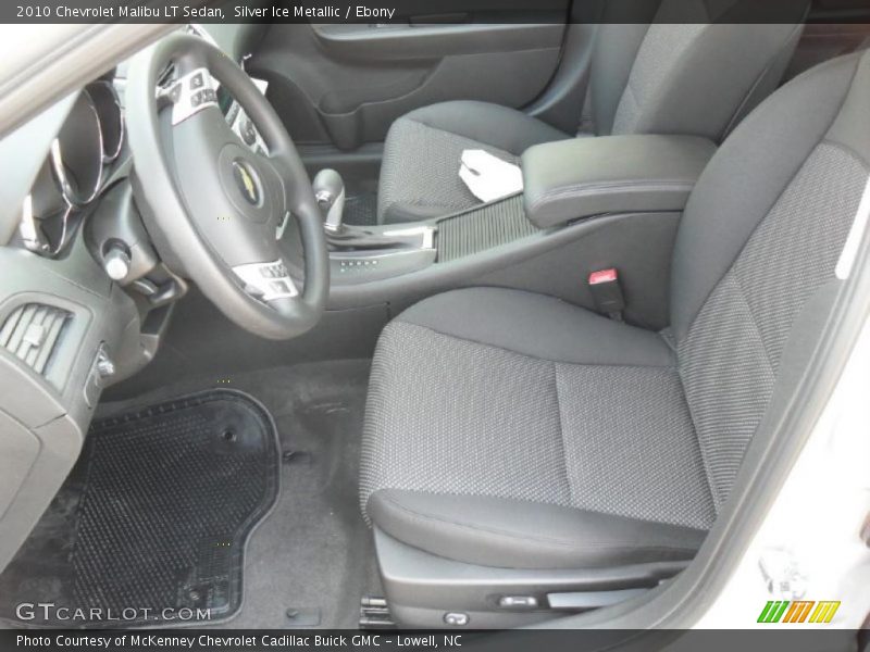 Silver Ice Metallic / Ebony 2010 Chevrolet Malibu LT Sedan