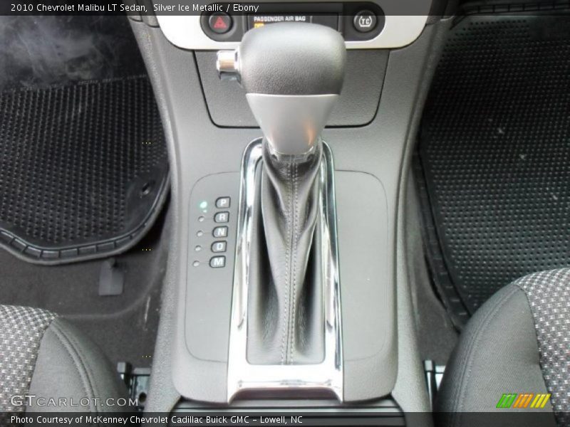 Silver Ice Metallic / Ebony 2010 Chevrolet Malibu LT Sedan