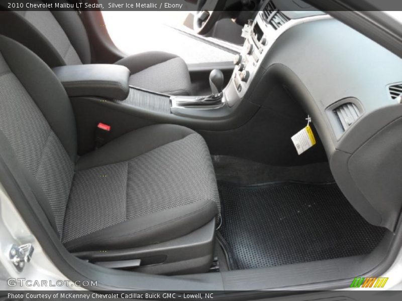 Silver Ice Metallic / Ebony 2010 Chevrolet Malibu LT Sedan
