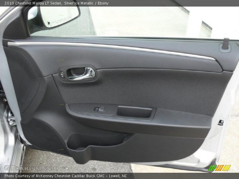 Silver Ice Metallic / Ebony 2010 Chevrolet Malibu LT Sedan