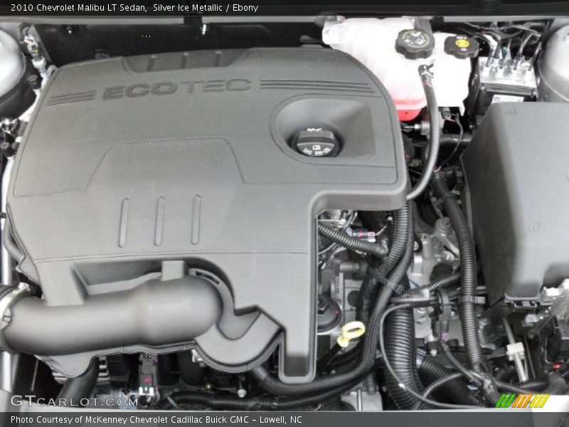 Silver Ice Metallic / Ebony 2010 Chevrolet Malibu LT Sedan