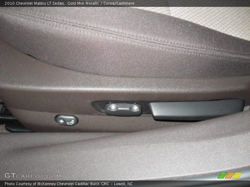 Gold Mist Metallic / Cocoa/Cashmere 2010 Chevrolet Malibu LT Sedan