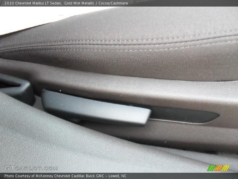 Gold Mist Metallic / Cocoa/Cashmere 2010 Chevrolet Malibu LT Sedan