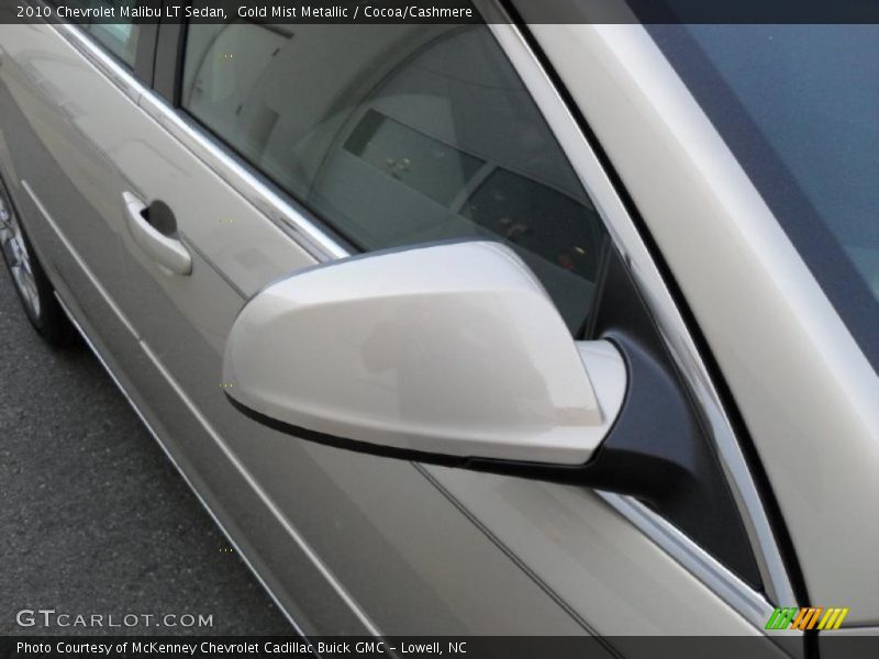 Gold Mist Metallic / Cocoa/Cashmere 2010 Chevrolet Malibu LT Sedan