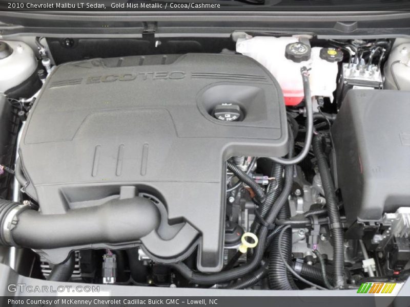 Gold Mist Metallic / Cocoa/Cashmere 2010 Chevrolet Malibu LT Sedan