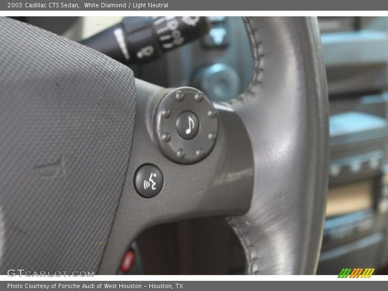 White Diamond / Light Neutral 2003 Cadillac CTS Sedan